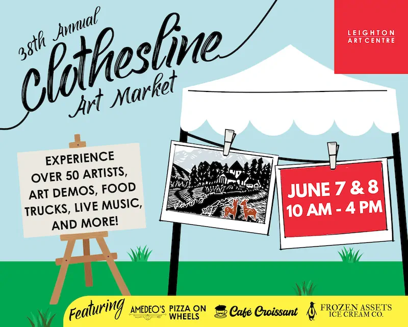 EXPERIENCE OVER 50 ARTISTS, ART DEMOS, FOOD TRUCKS, LIVE MUSIC, AND MORE! JUNE 7&8 10 AM - 4 PM